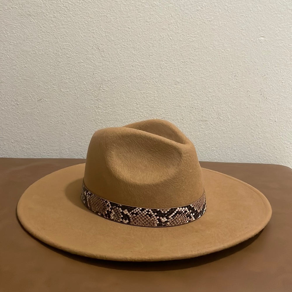 Snake Trim Fedora Hat